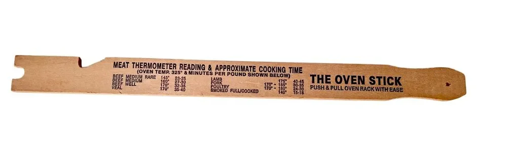 Vintage Ruler Cook Stick Advertising Queen Anne’s  TRIAD Salt Council NOS